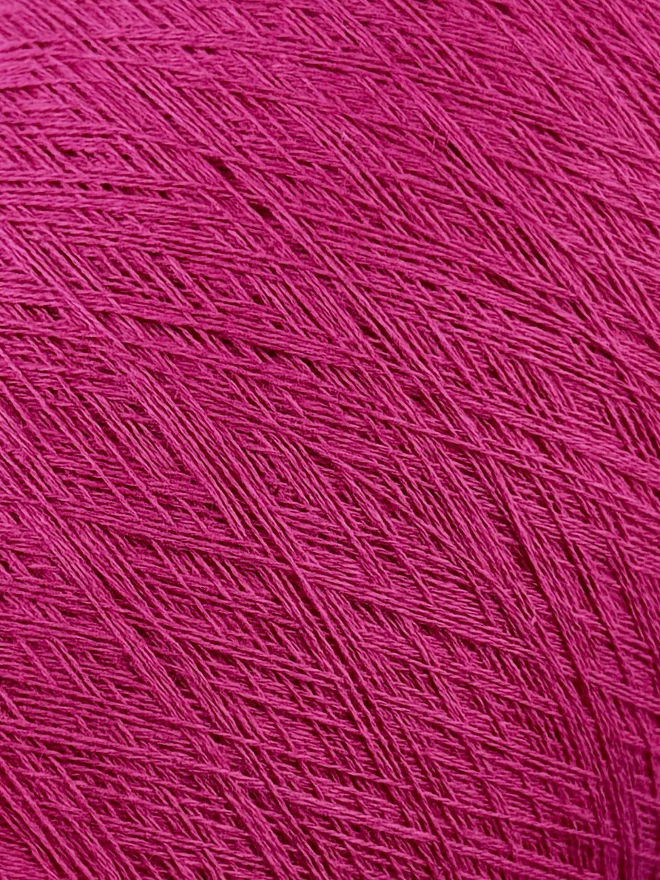 Toscano S.r.L Art. Cotolino 2/34 – Sommergarn aus Baumwolle und Leinen col. Fuchsia